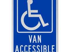 Van Accessible Parking Sign