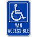 Van Accessible Parking Sign